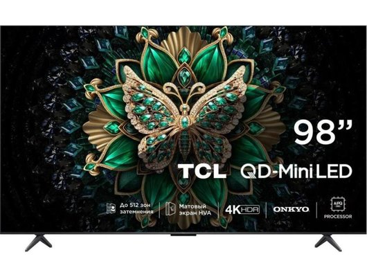 4K (Ultra HD) Smart телевизор TCL 98C6K (ИМП)